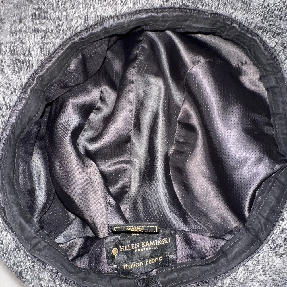 Helen‎ Kamiski Grey Wool Felt Hat